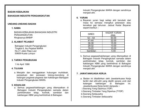 BUKU BADAN KEBAJIKAN BIP 2018