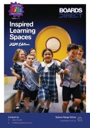 BOARDS DIRECT Inspired Learning Spaces 2024 Edition