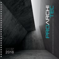 pro ArchiTec - Ausgabe Frühjahr 2018