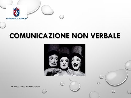 3 ELEMENTI DI COMUNICAZIONE STRATEGICA - 2^PARTE (1)