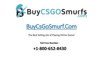 How to Create and Buy CS Go Smurf Account?