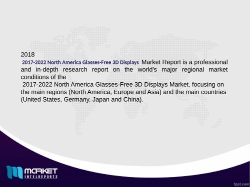 2017-2022 North America Glasses-Free 3D Displays Market Report