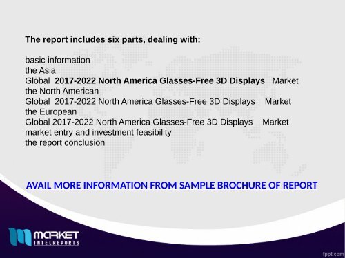 2017-2022 North America Glasses-Free 3D Displays Market Report