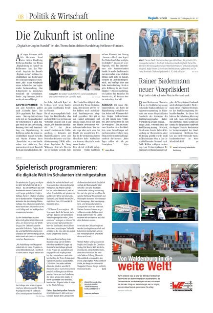 REGIOBUSINESS - NR. 187 | 2017-12