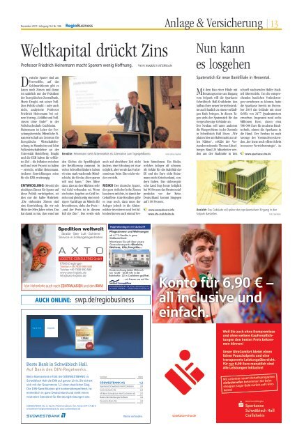 REGIOBUSINESS - NR. 186 | 2017-11