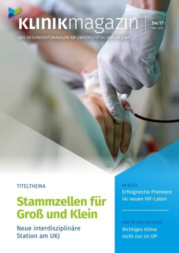 UKJ-Klinikmagazin 4/2017