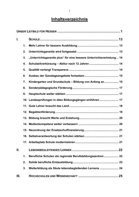 Regierungsprogramm 2003 - Ravensburg, Claudia (MdL)