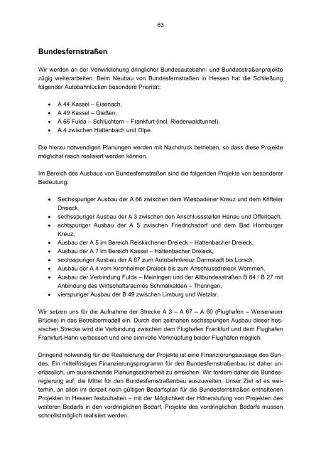 Regierungsprogramm 2003 - Ravensburg, Claudia (MdL)