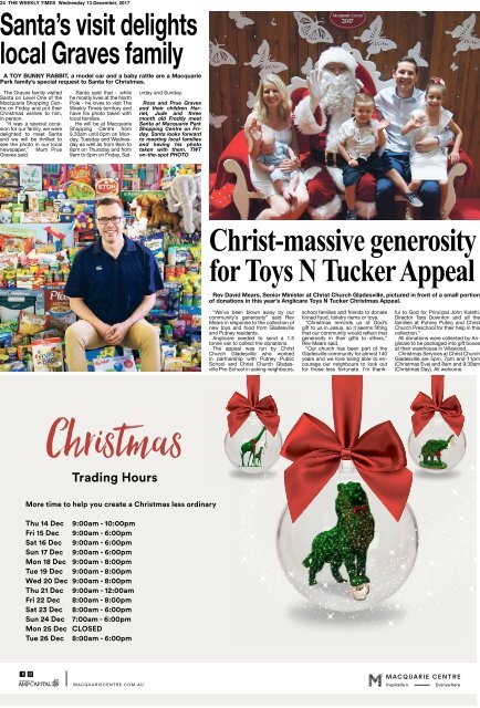 The Weekly Times - 13th December, 2017