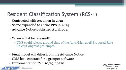 Leg-Reg Update