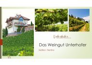 Das Weingut Unterhofer