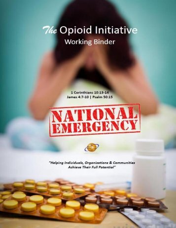 The Advocacy Foundation Opioid Initiative Project Manual