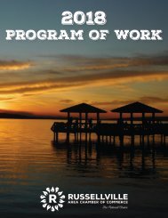 2018 Program of Work