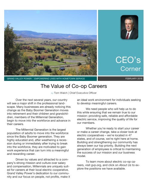 Feb 2018_CEO newsletter