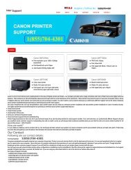 Canon Printer Support Phone Number+1(855)704-4301  