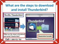 What are the steps to download and install Thunderbird?