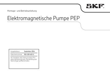 Elektromagnetische Pumpe PEP