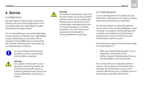 Kompaktaggregat für Industriemaschinen