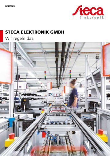 Steca Elektronik Unternehmensbroschüre (06|2018)
