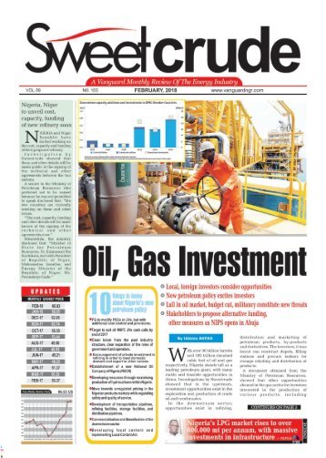 sweetcrude february 2018