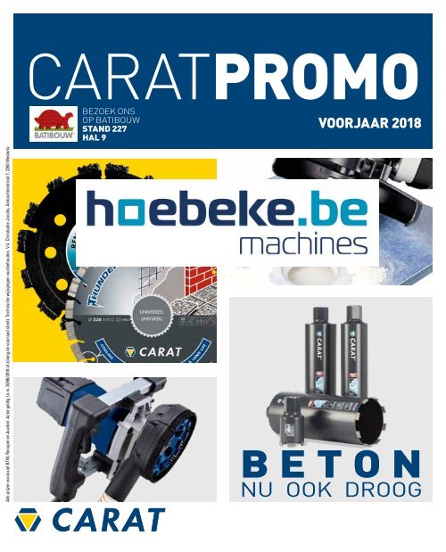 carat actiefolder voorjaar 2018 hoebeke