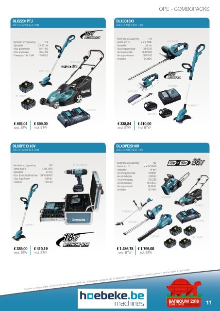 makita actiefolder batibouw 2018 hoebeke