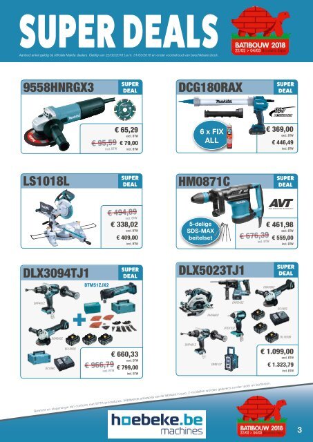 makita actiefolder batibouw 2018 hoebeke