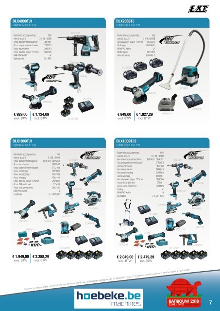 makita actiefolder batibouw 2018 hoebeke