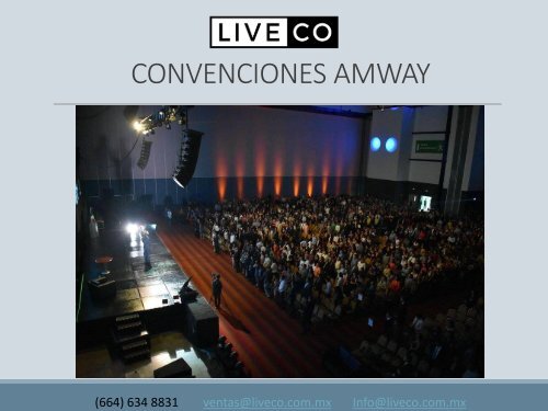 CATALOGO DE EVENTOS