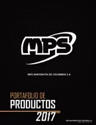 Catálogo MPS 2018