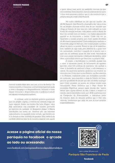 Revista Nossos Passos Fevereiro