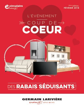 Germain Larivière Magazine l'événement coup de coeur