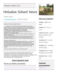 October 2017 newsletter