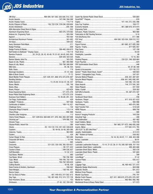 2018 Components Catalog