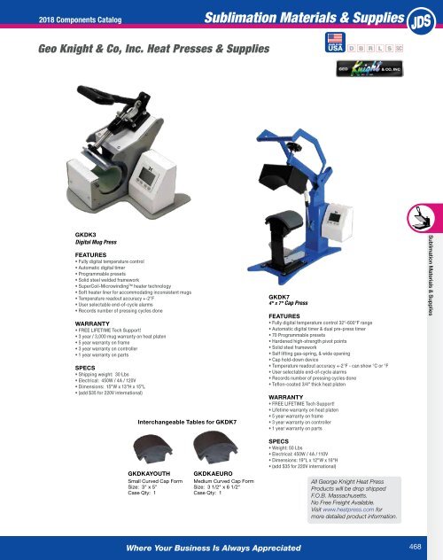 2018 Components Catalog