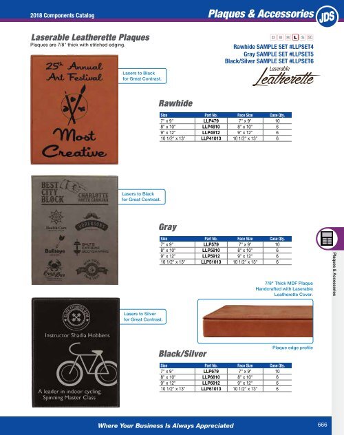 2018 Components Catalog