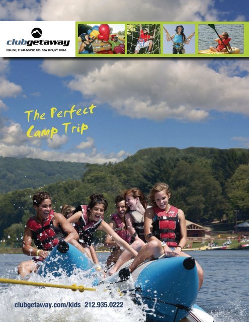 Camp Trips Brochure Club Getaway