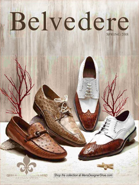 Belvedere Shoes 2018 Spring / Summer Catalog