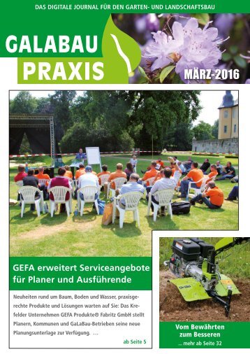 GALABAU PRAXIS März 2016 