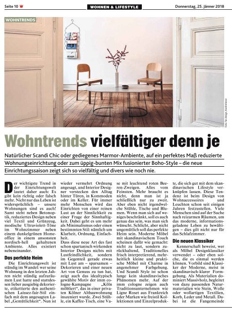 Wohnen & Lifestyle 2018-01-25