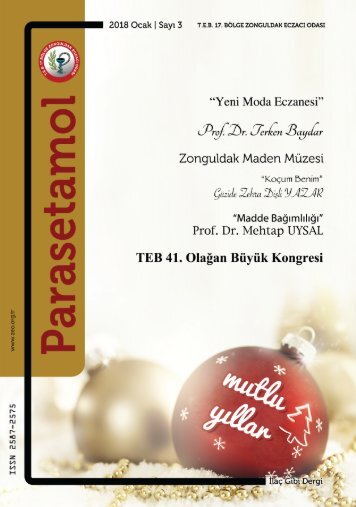 PARASETAMOL DERGI SAYI  3