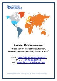 Global Iron Ore Market Size, Trends, Growth, Analysis, Demand, Industry 2023 Forecast