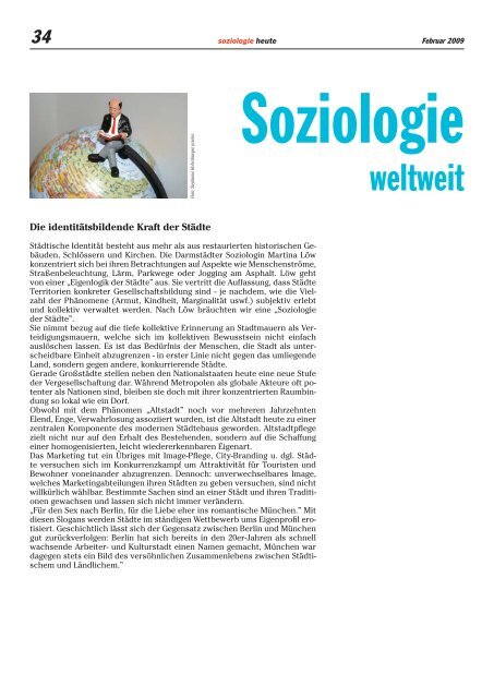 soziologie heute Februar 2009