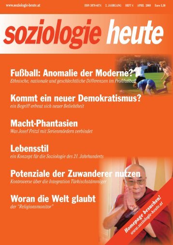 soziologie heute April 2009