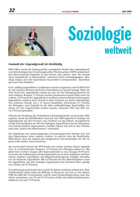 soziologie heute April 2009