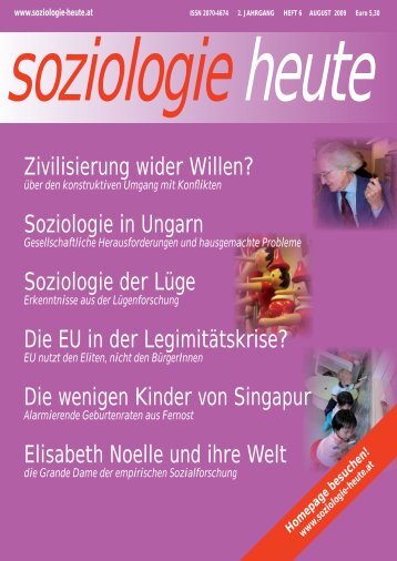 soziologie heute August 2009