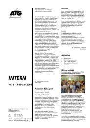 INTERN Nr. 9 -- Februar 2005 - Aggertal-Gymnasium