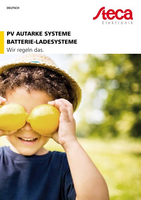 Steca Elektronik Katalog PV Autarke Systeme (06|2018)