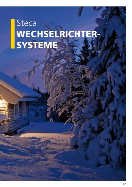 Steca Elektronik Katalog PV Autarke Systeme (06|2018)