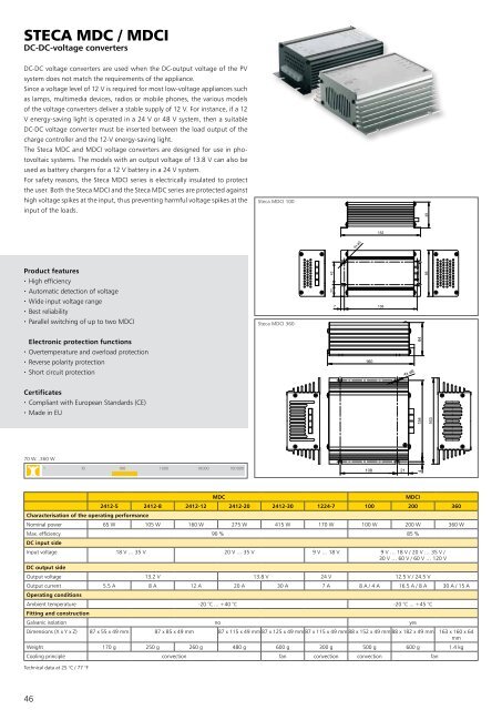 Steca Elektronik Catalog PV Off Grid (06|2018)